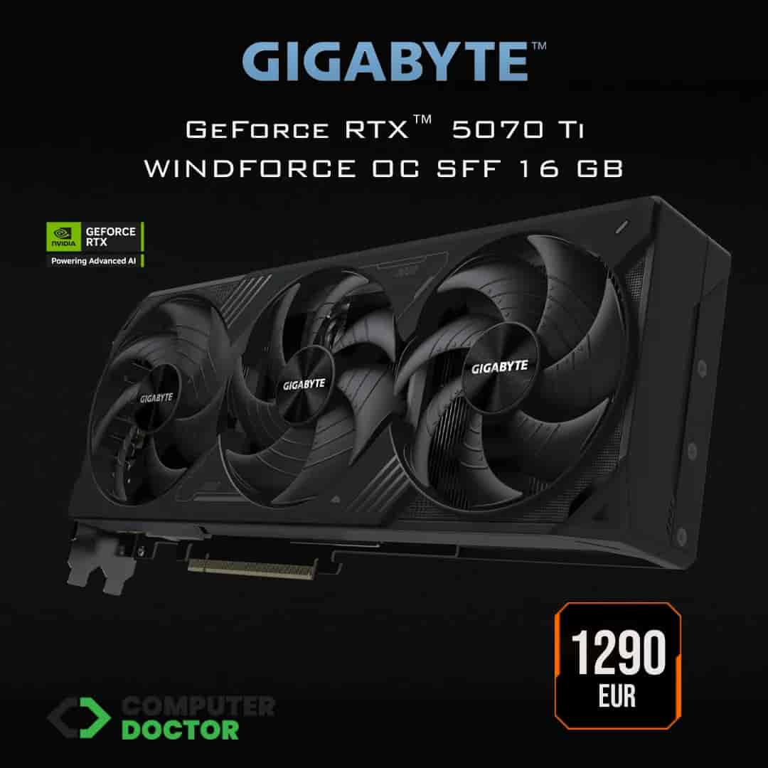 GeForce RTX™ 5070 Ti WINDFORCE OC SFF 16G