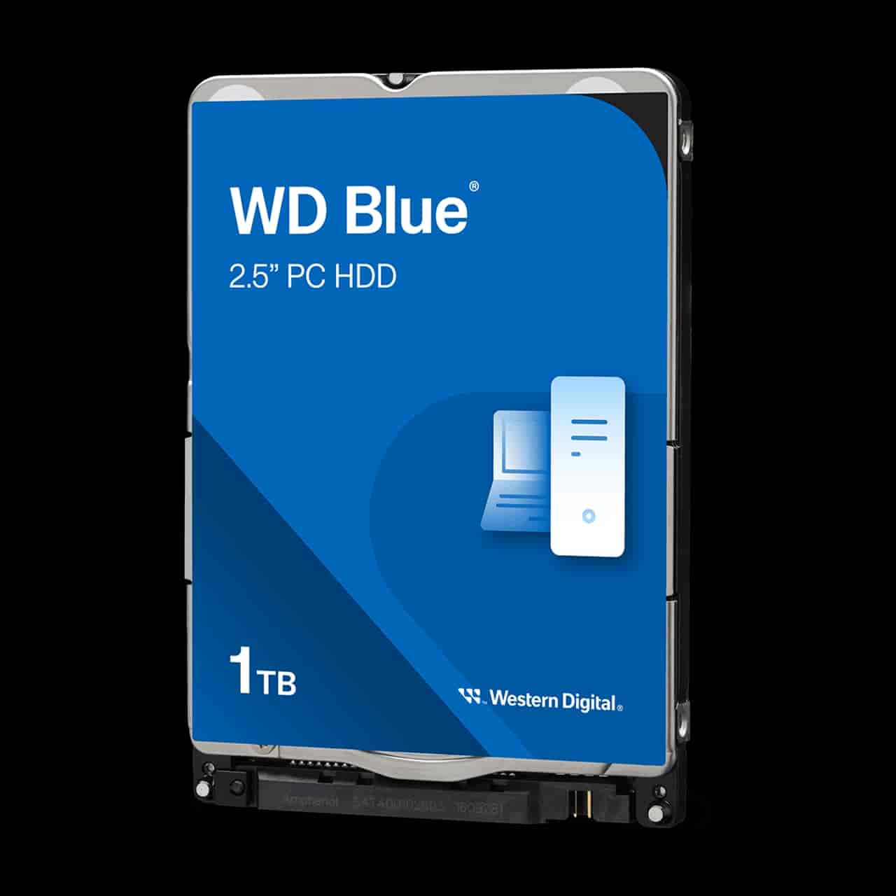 WD HDD 2.5&#34; 1TB 128MB 5400rpm 7mm Blue