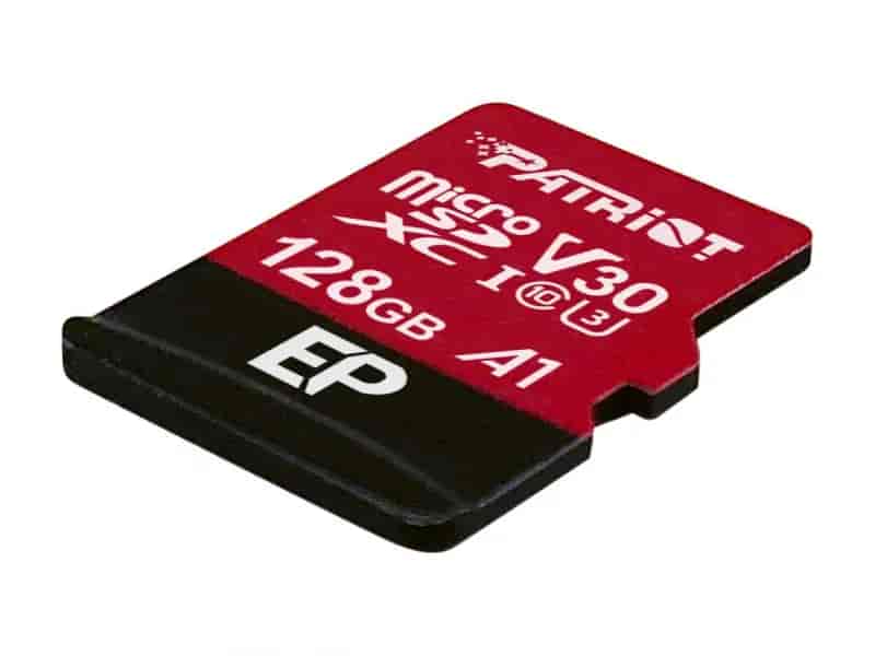 MEMORY CARD 128GB MicroSDXC V30 U3 EP SERIES, 4K recording