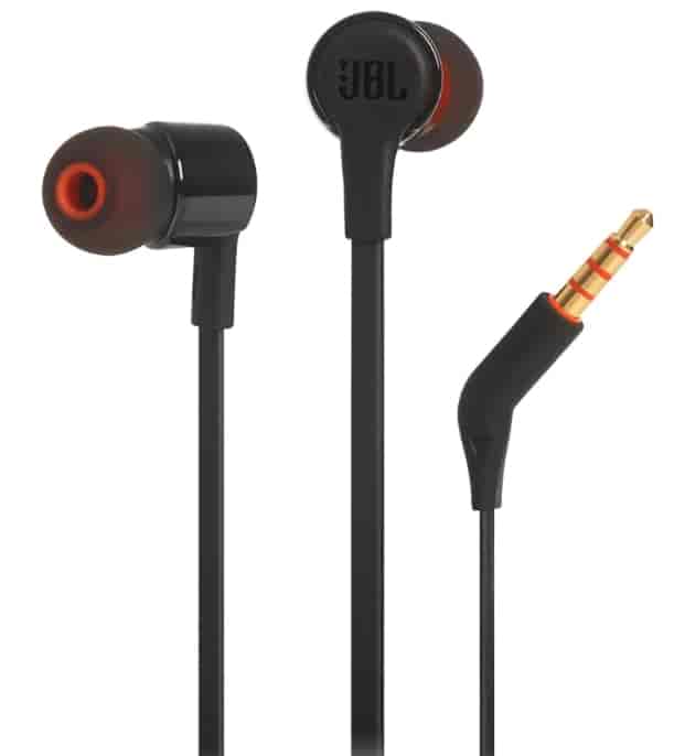 JBL Tune 210 slušalice, Black