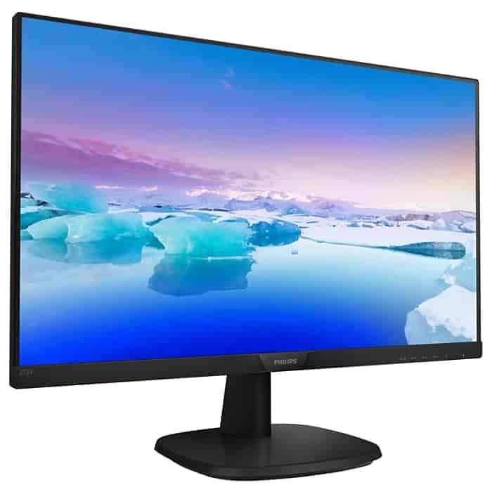 Monitor PHILIPS LED IPS 273V7QDSB, 27", 1920x1080, 75Hz, 10M:1, 4 ms, VGA/DVI-D/HDMI
