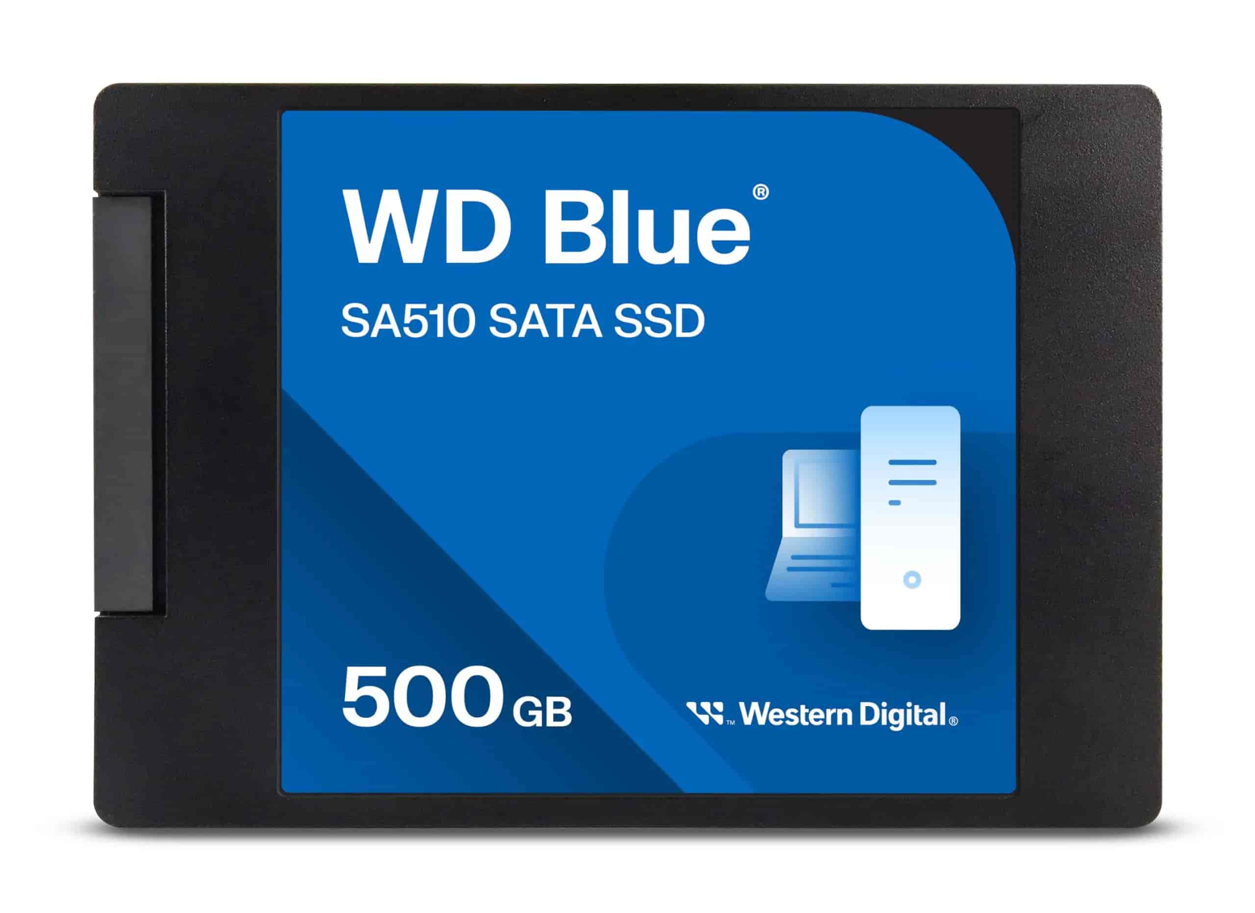 WD Blue 500GB SA510 SATA SSD 2.5&#34/7mm, 560MB/s Read, 510MB/s Write, 3D NAND