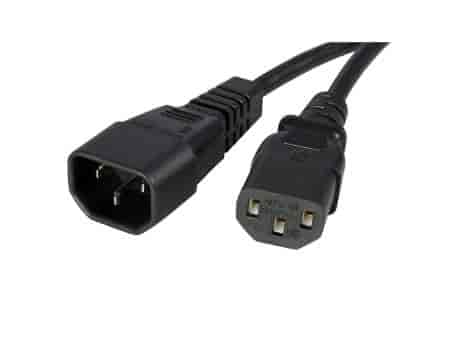 Kabl naponski C13 - C14 (UPS - PC) 1.8m crni