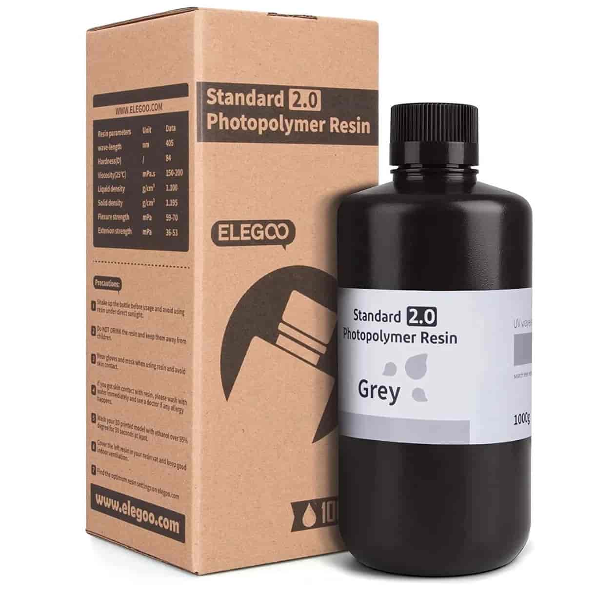 Elegoo 501.030.059 Thermochromic Resin 1kg (From Grey to purple)