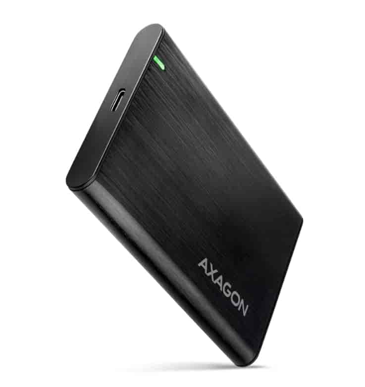 Axagon aluminijumska fioka USB 3.2 za 2,5 SSD/HDD