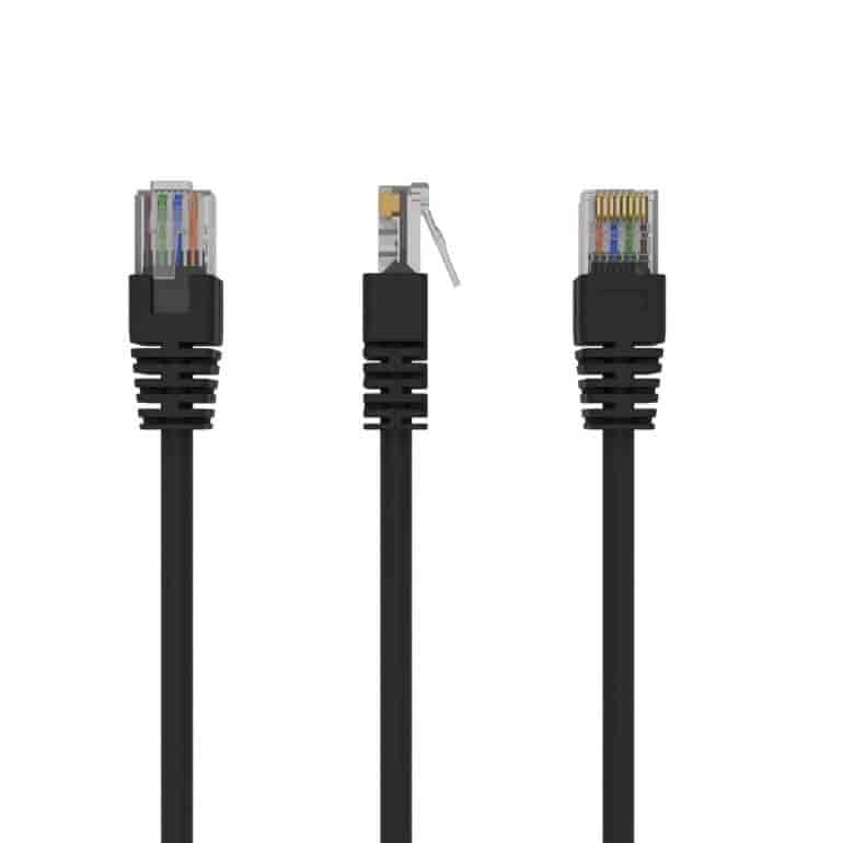 Mrezni kabal 3m, CAT5e UTP Patch cord, black