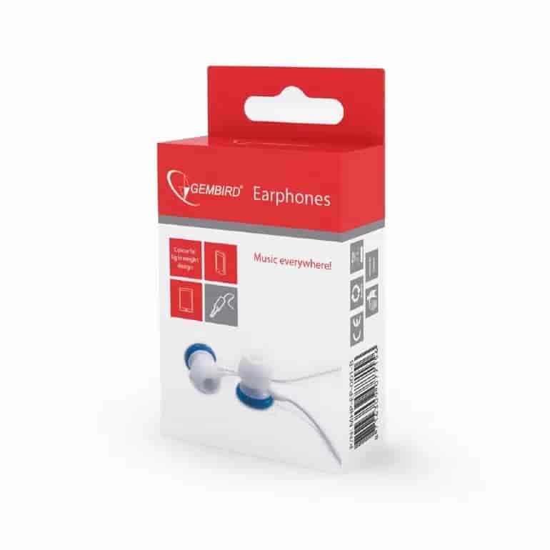 Candy" In-ear earphones, blue