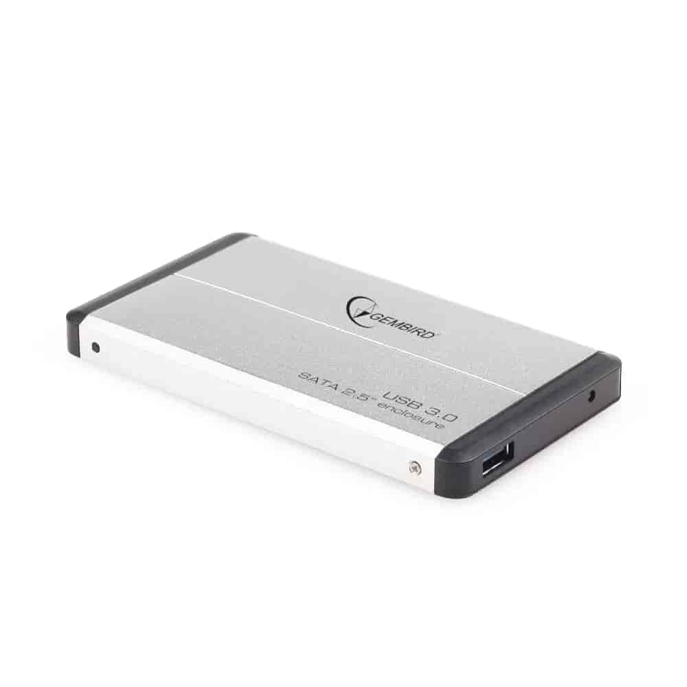USB 3.0 2.5"" enclosure, silver