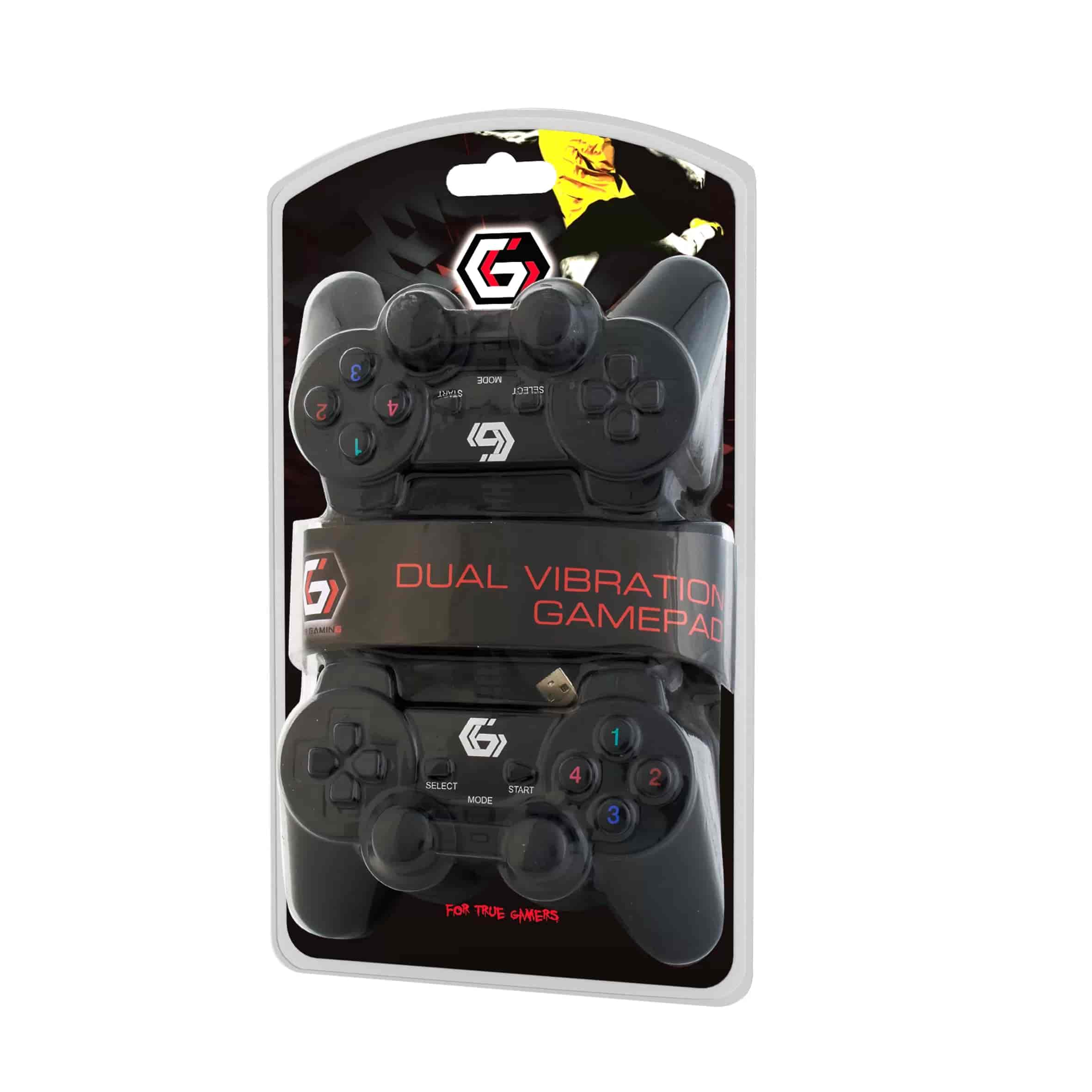 Gamepad JPD-UDV2-01 2kom u pakovanju, Gembird