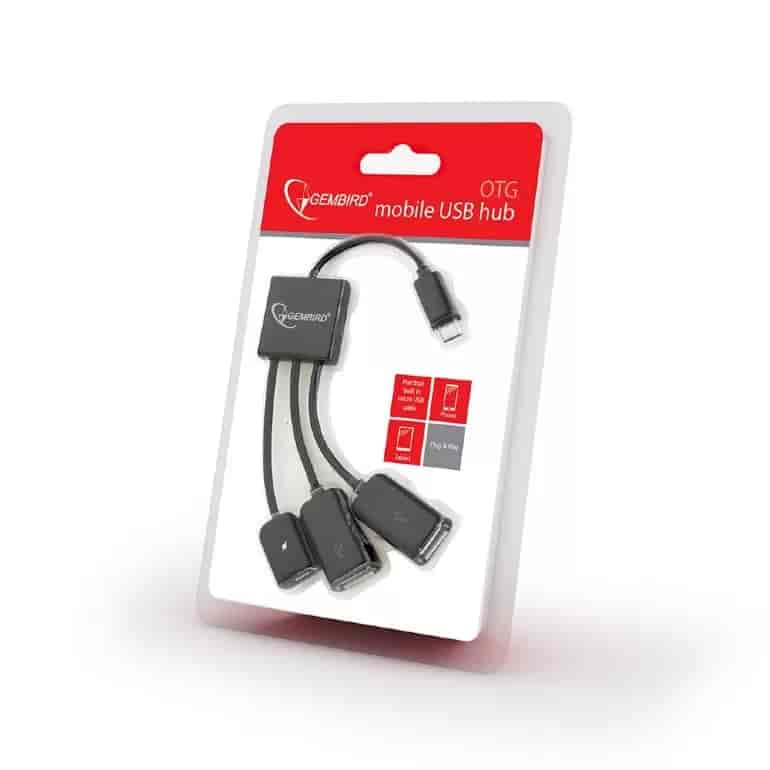 OTG mobile USB hub