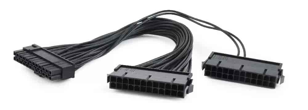 Interni kabal za PC dual 24-pin power extension cable, 0.3 m