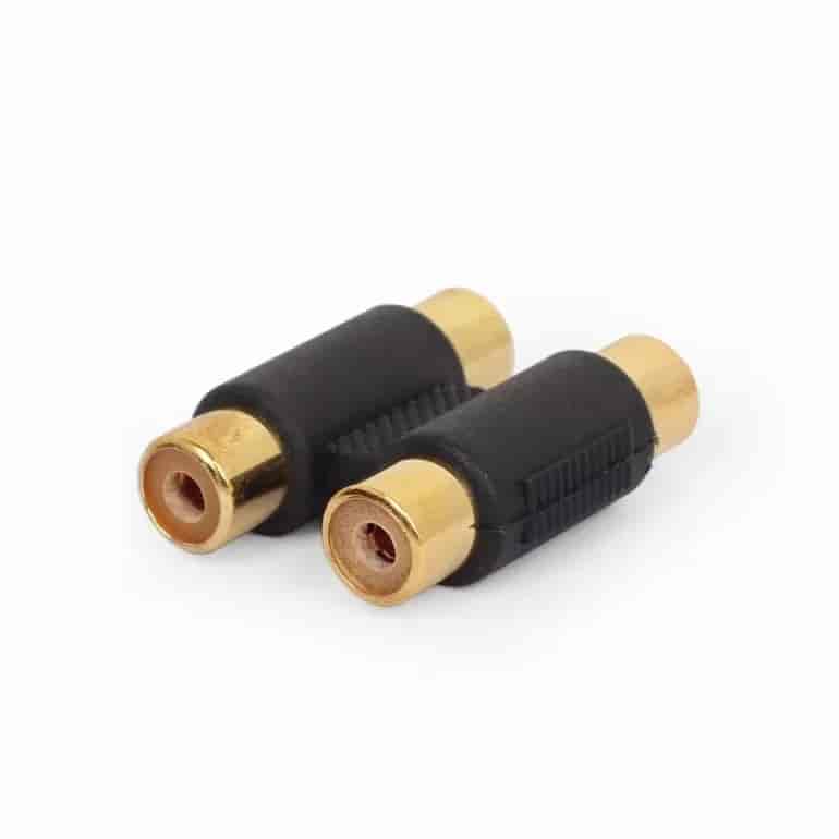 RCA spojka, Double RCA (F) to RCA (F) coupler