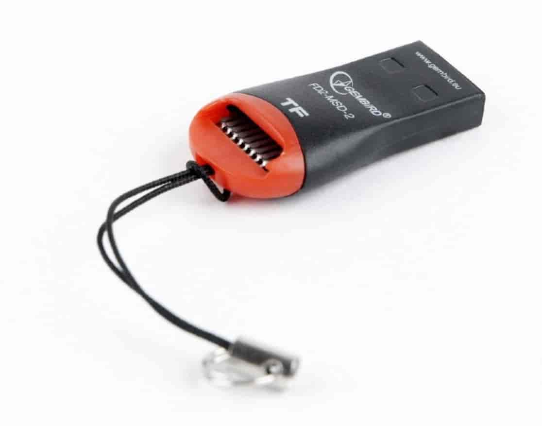 MicroSD čitač kartica privezak, Gembird