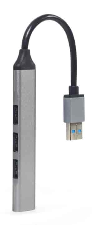 USB hub sa 4 porta, silver, Gembird