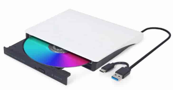 Eksterni USB DVD rezač, silver, Gembird