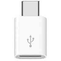 Adapter USB 3.1 tip C (M) - Micro USB (F) crni