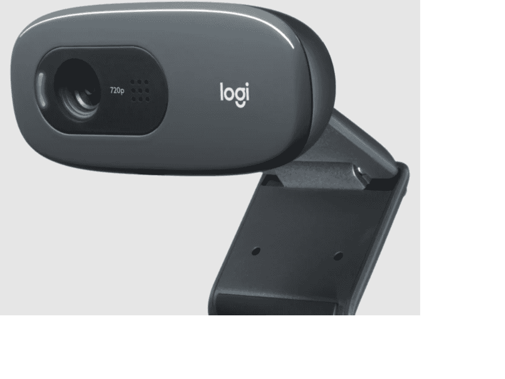 LOGITECH C270 HD Webcam, 720p Video with Noise Reducing Mic