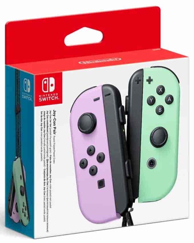 Nintendo Switch JOY-CON Pair Purple Green