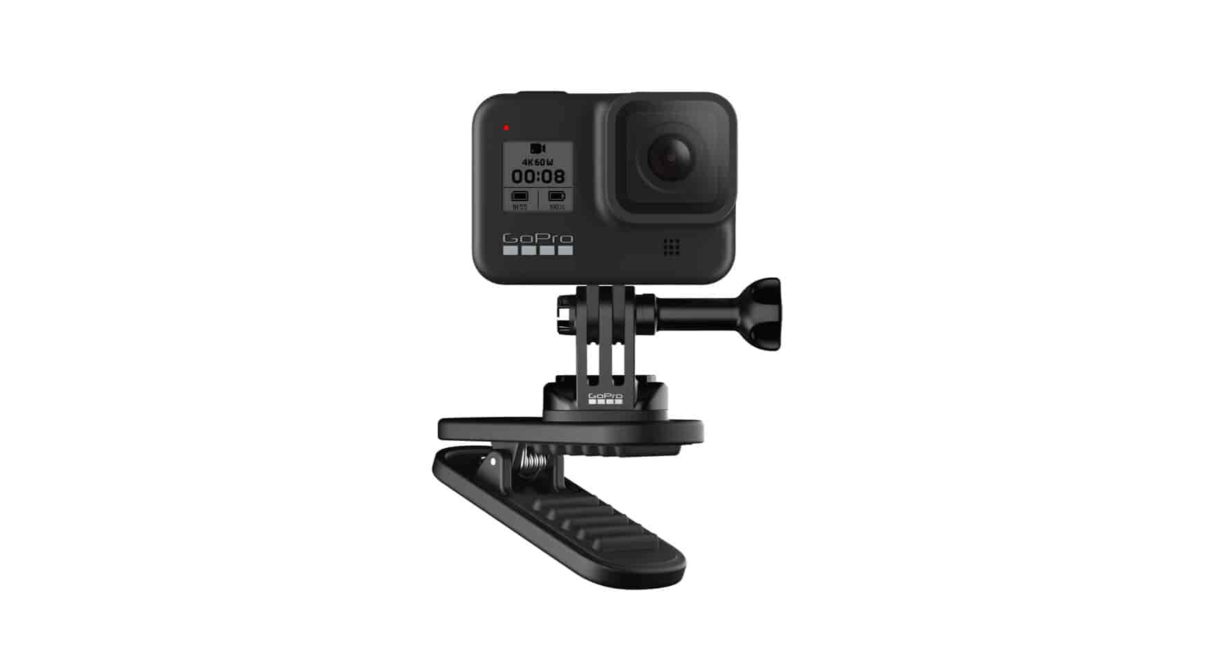 GoPro Magnetic Swivel Clip  - Camera Clip + 360 Rotation + Magnetic Base