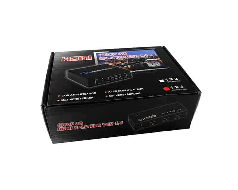 1.4 HDMI spliter 4x out 1x in 1080P