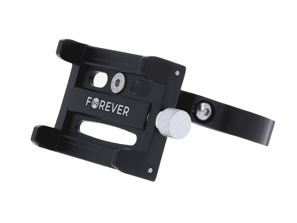 Adjustable aluminium phone holder BH-300 Forever Outdoor black