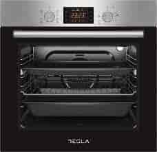 Tesla BO900SX ugradna rerna, 80l, displej, teleskopske vođice, inox