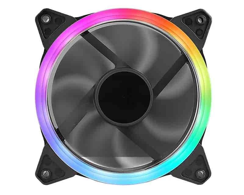 EVESKY Camo 120mm x 120mm x 25mm RGB spoljašnji i unutrašnji ventilator