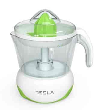 Tesla CJ100WG, Citrus sokovnik, 40W, bijelo-zeleni2, dva nastavka, 700ml, plastika