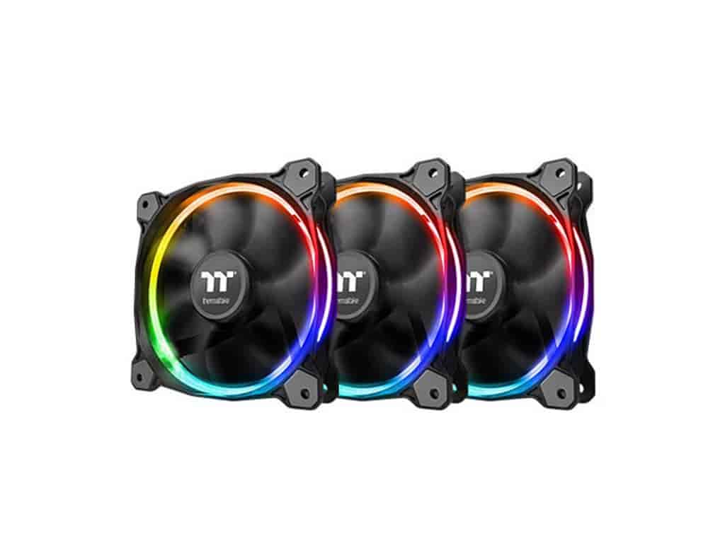 THERMALTAKE Riing 12 LED RGB Radiator Fan Sync Edition (3-Fan Pack), 120mm, 800-1500 rpm