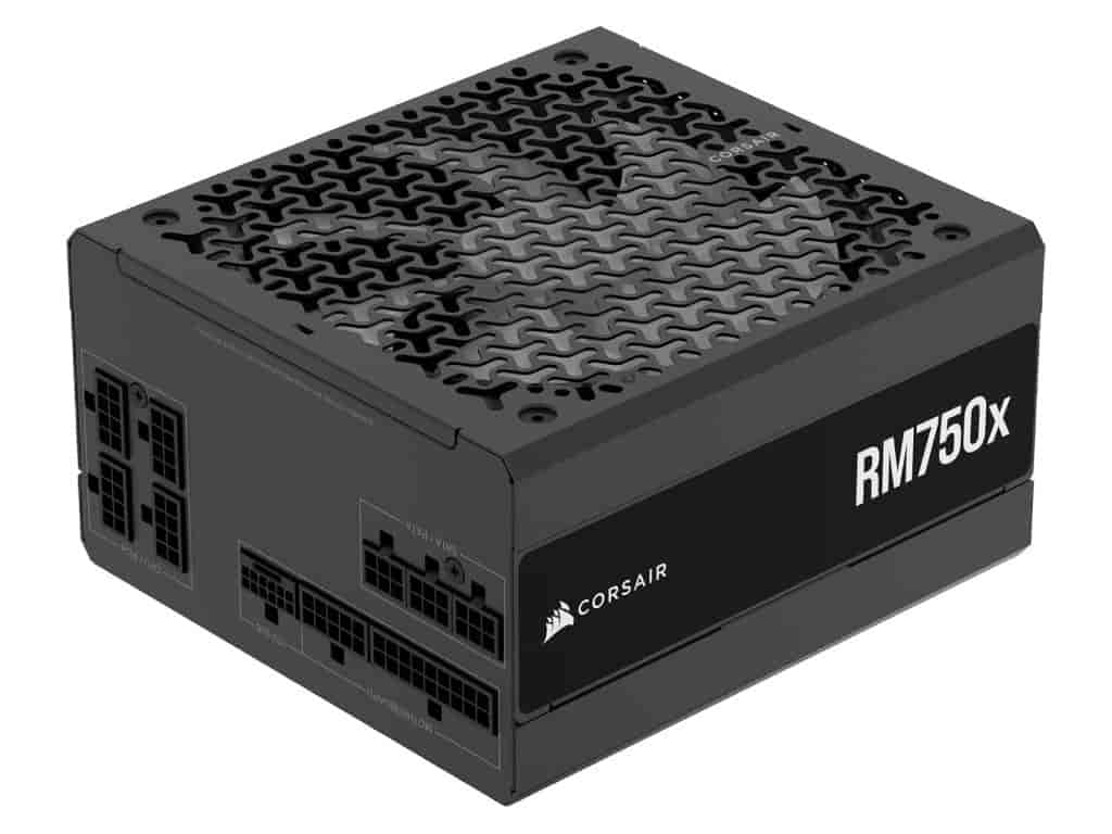 CORSAIR RMx Series RM750x 750W Fully Modular Power Supply, GOLD, ATX 3.1, PCIe 5.1, 140mm Fan