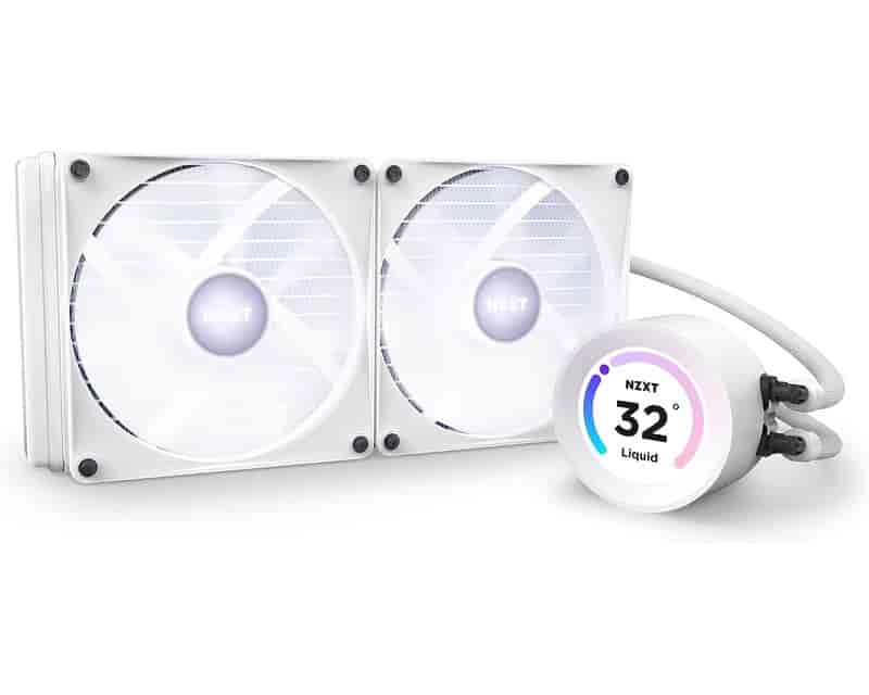 Kraken Elite 280 RGB vodeno hlađenje belo (RL-KR28E-W1)
