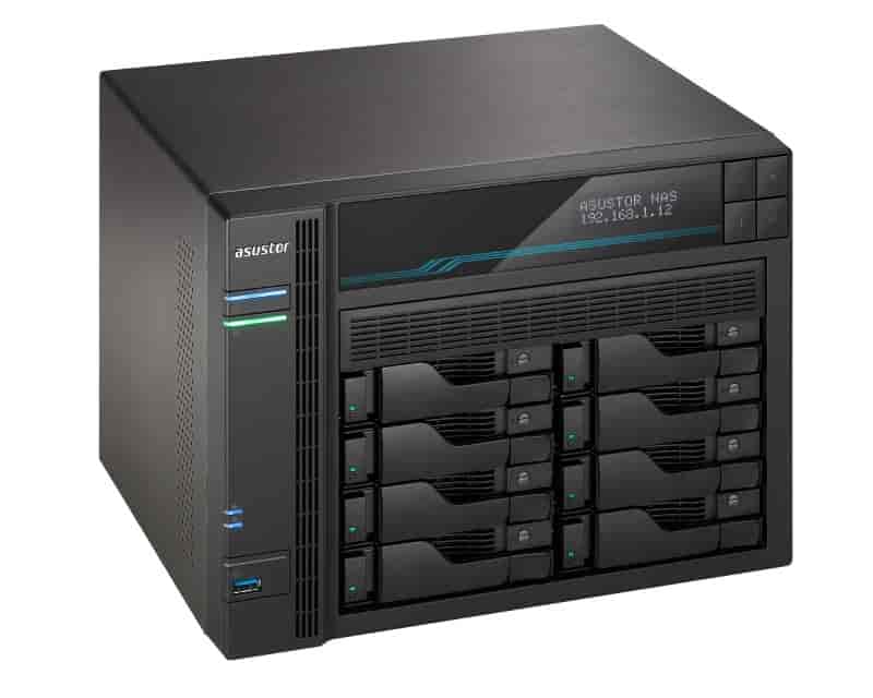 ASUSTOR NAS Storage Server LOCKERSTOR 8 AS6508T