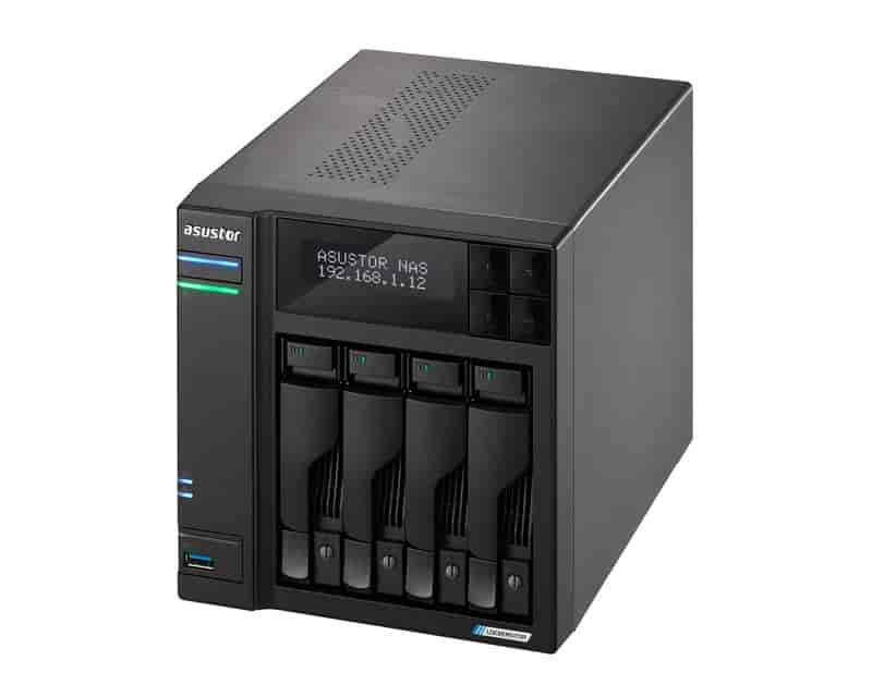 ASUSTOR NAS Storage Server LOCKERSTOR 4 Gen2 AS6704T