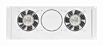 Schrack 19" krovni ventilatorski panel: 2 ventilatora i termostat