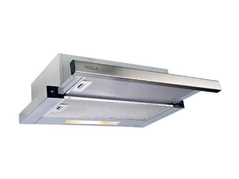 Tesla DT620SX teleskopski aspirator, 460 m3/h, 2 motora 150W, 3 nivoa snage, 60 cm, inox