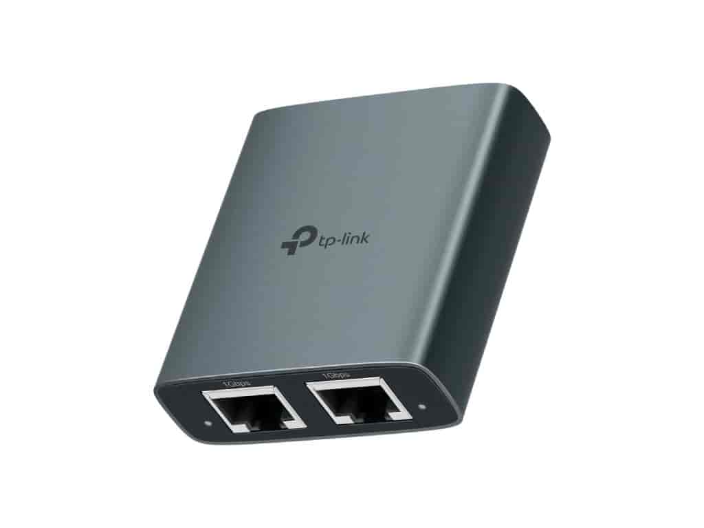 TP-LINK EH210 1 to 2 Gigabit Ethernet Splitter, Aluminum Alloy Case
