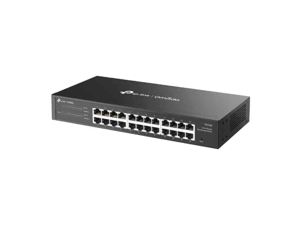 TP-LINK ES224G Omada 24-Port Gigabit Easy Managed Switch, Rackmountable/Desktop