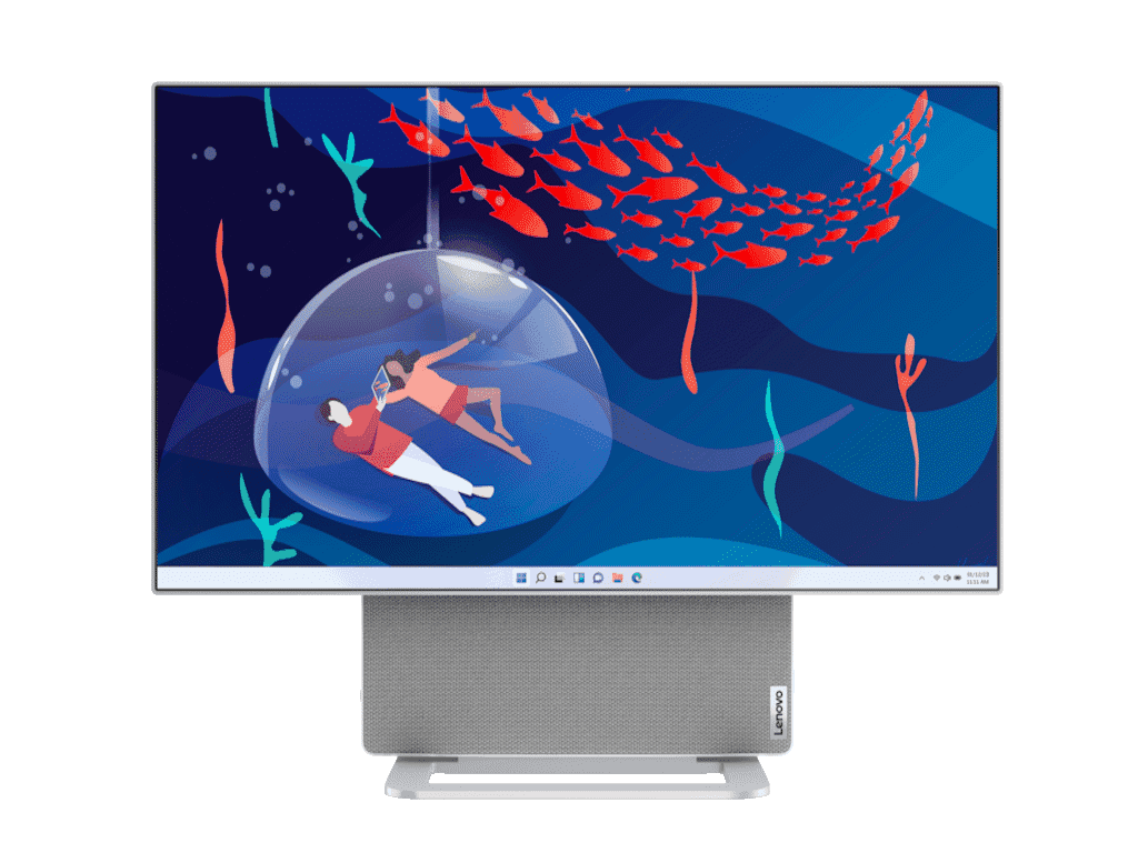 Lenovo Yoga AIO 7 27APH8 27" QHD/IPS/Ryzen7 8845HS/32GB/1TB/KB+Mouse/NoOS/CloudGrey