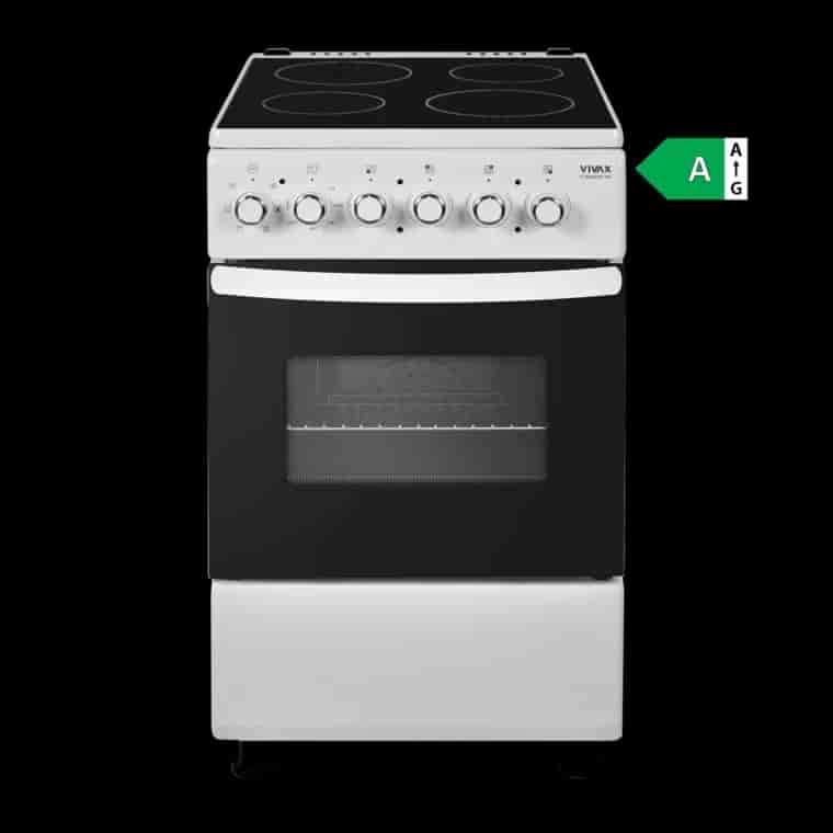 VIVAX HOME električni šporet s/k FC-04502VCF WH