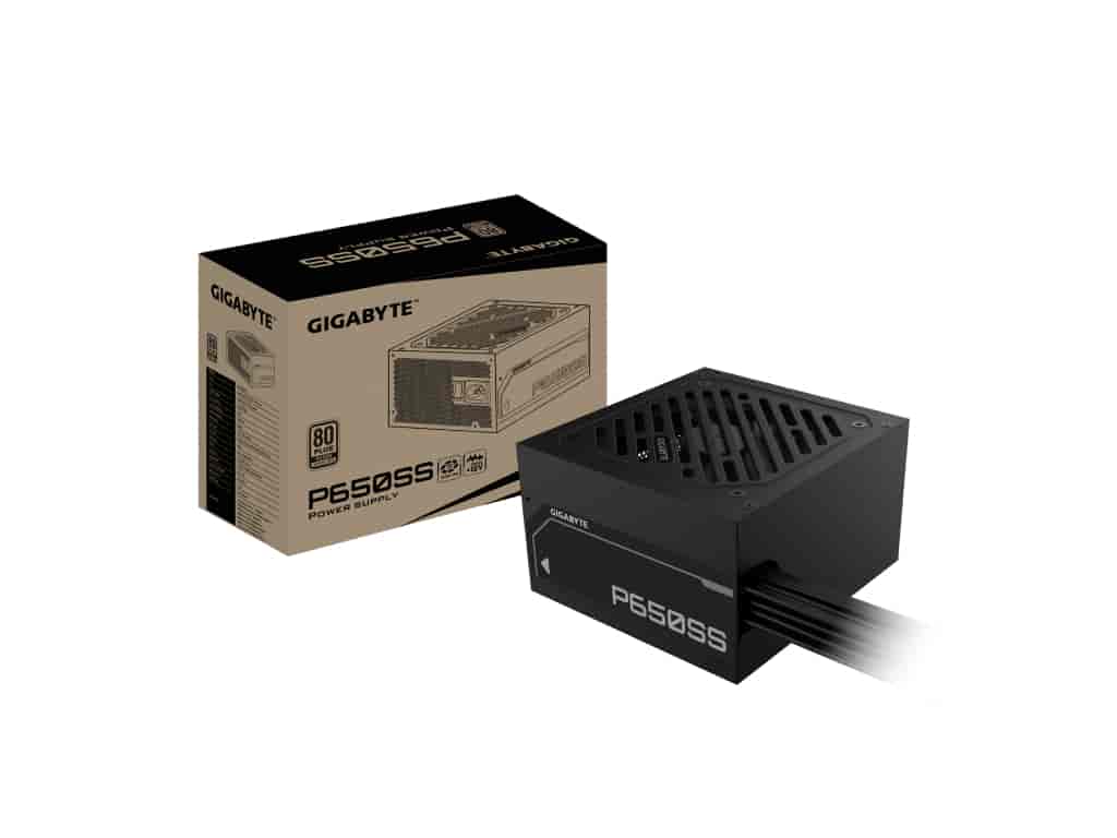 GIGABYTE GP-P650SS 650W Power Supply, 80 PLUS Silver certified, 120mm FDB Fan, ATX 3.0