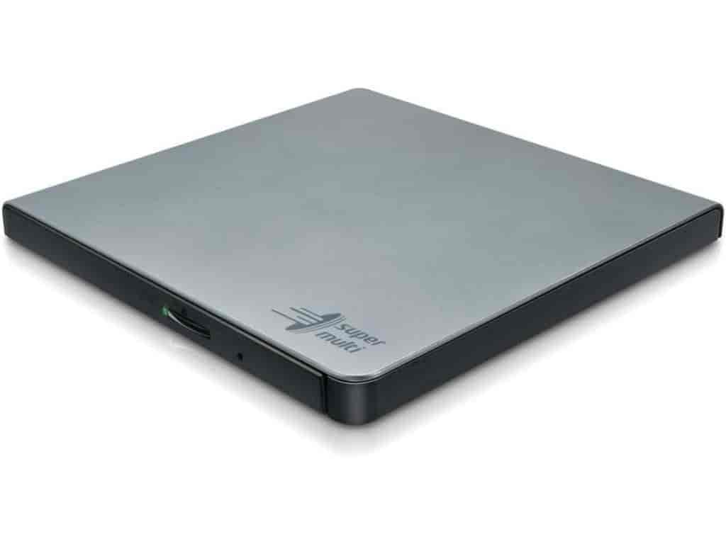 LG External DVD Writer GP57ES40 Ultra Slim 14mm, Silver