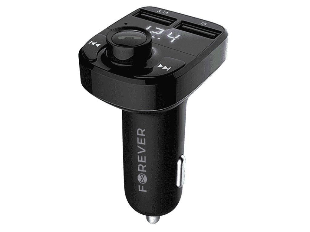 Forever FM transmitter Bluetooth TR-330 Black