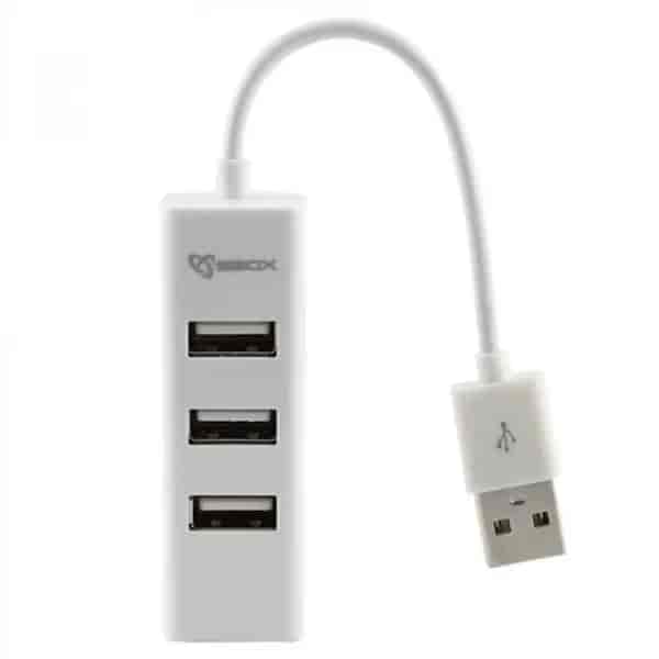 SBOX USB Hub H-204 White