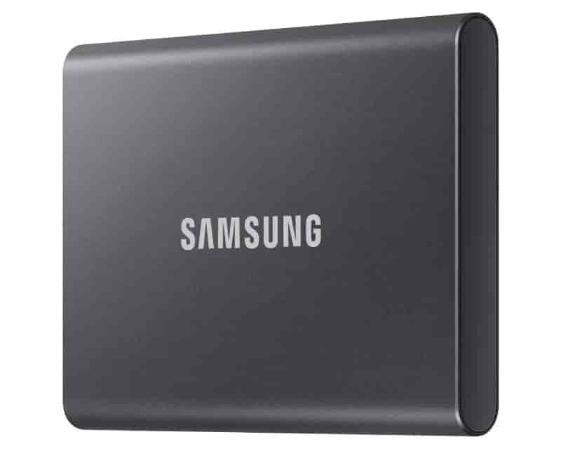 SAMSUNG Portable T7 2TB sivi eksterni SSD MU-PC2T0T