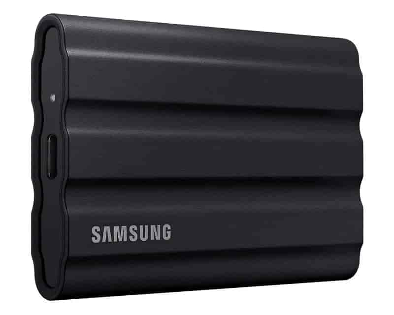 SAMSUNG Portable T7 Shield 1TB crni eksterni SSD MU-PE1T0S