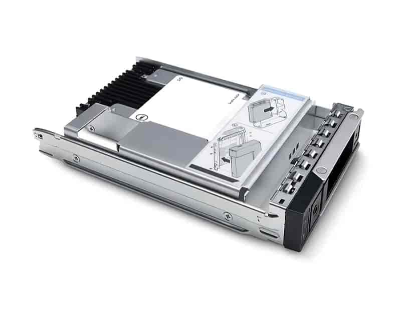 DELL 480GB 2.5" SATA Read Intensive 6Gbps SSD Assembled Kit 3.5" 14G