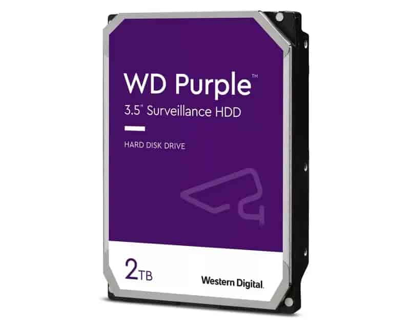 WD 2TB 3.5" SATA III 64MB WD23PURZ Purple