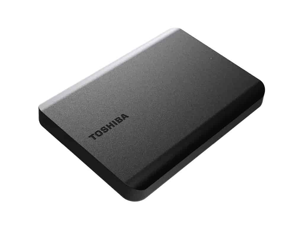 TOSHIBA Eksterni HDD 1TB, USB 3.2 Gen 1, 2.5" CANVIO Basics 2022, Black, Matt finish