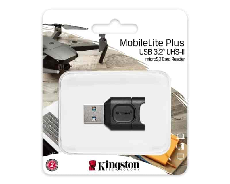 KINGSTON Čitač kartica MLPM MobileLite Plus USB3.2 Gen1 microSDHC/SDXC UHS-II