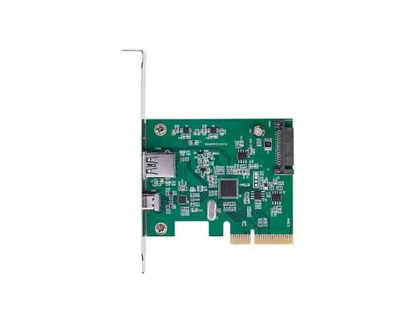 E-GREEN PCI-Express kontroler USB 3.1 Type-A+USB-C Host
